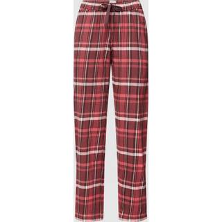 Schiesser Mix and Relax Long Flannel Pants - Red/Brown - 44 * Kampagne *