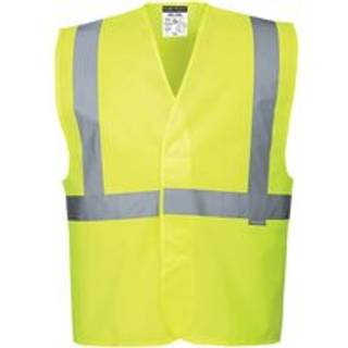 Hi-vis vest - Gul (Størrelse: 4X/5X)