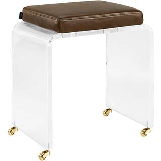 Artwood, Robby Fodskammel Plexiglas/Chocolate Brown Artwood