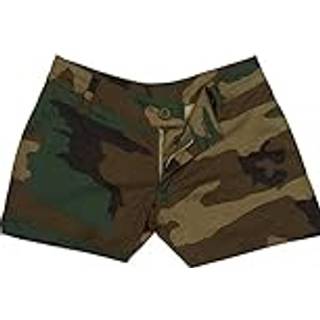 Rothco Dame Tight shorts Kort model Woodland - XS