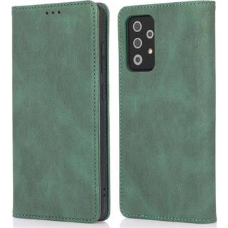 SKALO Samsung A23 5G Slim Premium Flip Cover - Grøn