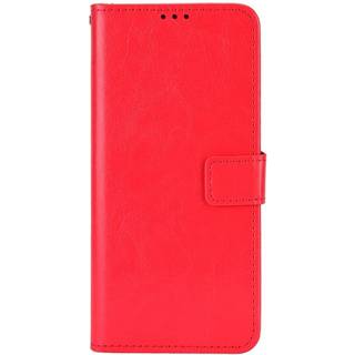 Asus Zenfone 10 / 9 Læder Flip Cover m. Pung og Ståfunktion - Rød