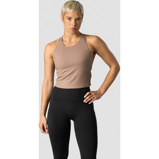 Nimble Cropped Tank Top Autumn Brown