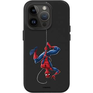 iPhone 14 Pro RhinoShield SolidSuit Håndværker Cover m. Marvel - Spider-man Upside Down