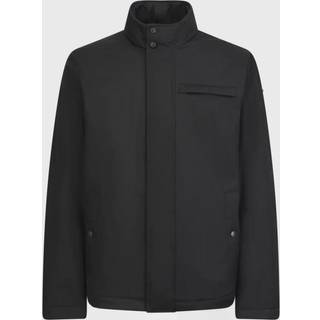 GEOX Herren Jacke schwarz unifarben