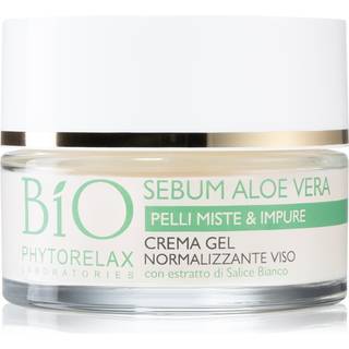 Phytorelax Laboratories Bio Sebum Aloe Vera Fugtgivende gelcreme Til reduktion af fedtet hud 50 ml - 50 ml