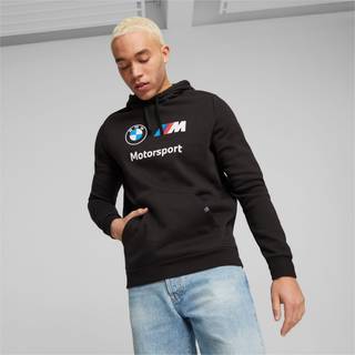 Men&#39;s Puma BMW M Motorsport&#39;s Fleece Hoodie, Black, Size S, Men - Black - S