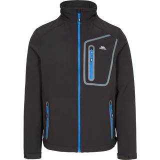 Trespass hotham - male basic softshell BLACK L