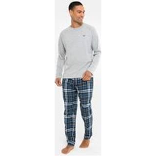 Threadbare Threadbare Light Grey Blend Long Sleeve Pyjamas Set