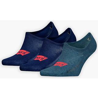 Levis 3-pak High Cut Batwing Logo Recycled Cotton - denim blue - Str 39/42