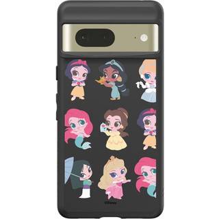 Google Pixel 7 RhinoShield SolidSuit Håndværker Cover m. Disney Princess - Chibi Style