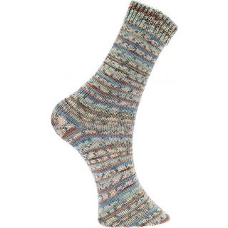 Superba Bamboo superwash - Blau-Braun Mix