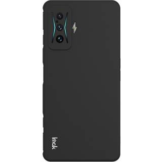 Xiaomi Poco F4 GT IMAK UC-4 Series Fleksibel Plastik Bagside Cover - Sort