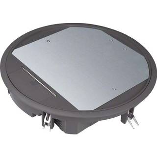 Hager Gulvboks r12 for 5MM lågdybde sort