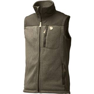Fjällräven Buck Fleece Vest Fleecevest Herrer størrelse S farve brun