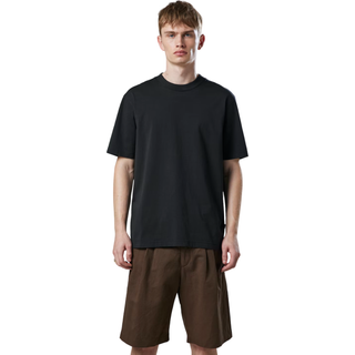 NN07 Adam Pima Crew Neck T-Shirt Black