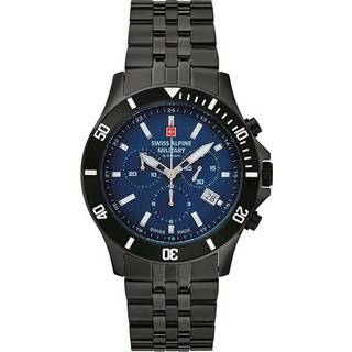 Swiss Alpine Military 7066.9175 Turtle Blå/Stål Ø44 mm