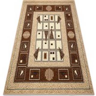 Tæppe BCF Morad DZETA geometrisk, klassisk - beige 140x200 cm