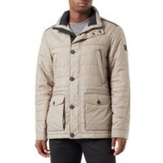 bugatti Herren Steppjacke grau unifarben