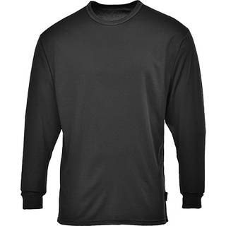 Termo Baselayer t-shirt - Sort (Størrelse: S)
