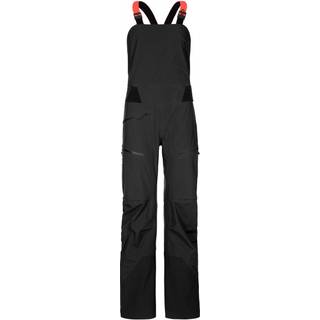 Ortovox Women's 3L Deep Shell Bib Pants Skibukser Damer størrelse XS farve sort