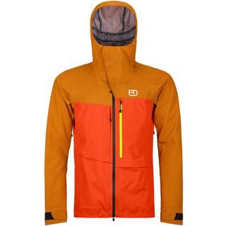 Ortovox 3L Ravine Shell Jakke - L - hot orange