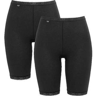 Sloggi 2-pak Basic Plus Long - Black - 42