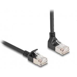 Delock Cat 6A S/FTP Slim RJ45 Kabel 90° Opadvinklet, 5m