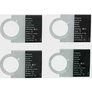 Electrolux programplade, knap, klæbestof 140196312320