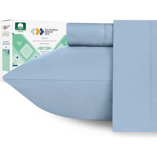 Californien design den luksus dobbeltplade sæt - 100% bomuld 600 trådtælling Deep Pocket Twin Sheets Soft Hotel -Quality Bedding With Sateen Weav