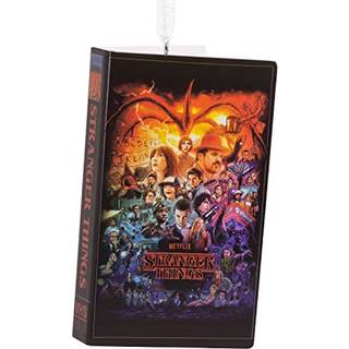 Hallmark Netflix Stranger Things TV Show Retro Video Cassette Case Plastic Christmas Ornament
