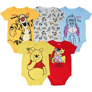 Disney Winnie The Pooh Newborn Baby Boys 5 Pack Bodysuits 3-6 m?neder
