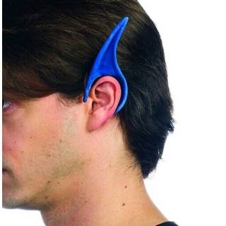 Cosplay flexi ører kostume tilbehør lang dæmongrøn