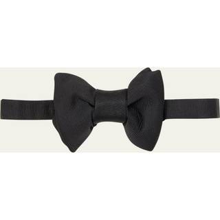 Tom Ford Silk bow tie - black - One Size