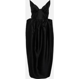 Zimmermann Matchmaker silk and wool midi dress - black - XL