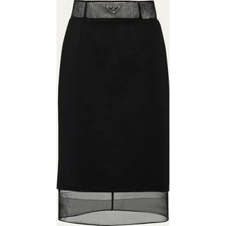 Wool and Crinoline Skirt - 40