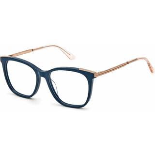 Juicy Couture JU 211 ZI9 53 Briller Kvinder Blue - Teal Blue Gold - 53mm
