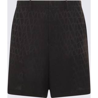 Valentino Toile Iconographe silk shorts - black - EU 54