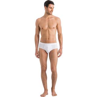 HANRO Herren Slip weiß Baumwolle & Mix unifarben
