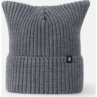 Reima Kuulee Strikket Hue Gråmeleret 52/54 cm  Grå  52/54 cm  Unisex