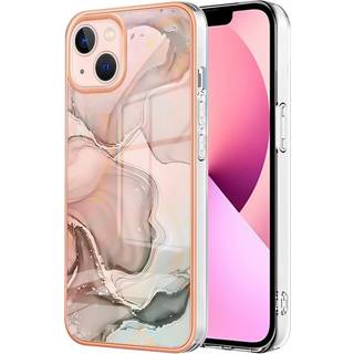 SKALO iPhone 15 Marmor TPU-cover - #2