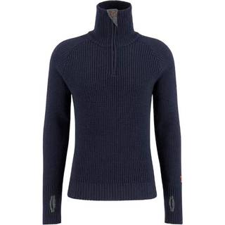 Uld sweater - Ulvang Rav Zip - 100% uld - Blå - XXL