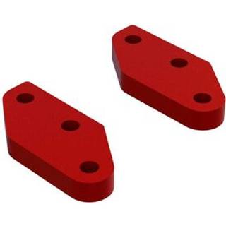 Arrma - ARA340158 - ALUMINUM STEERING PLATE A (RED) (2PCS)