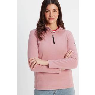 Tog 24 Tog 24 Pink Revive Fleece Zip Neck Jumper