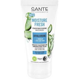 Sante Moisture Fresh Feuchtigkeitscreme mit Hyaluron, Squalan & Bio-Aloe Vera Ansigtscreme