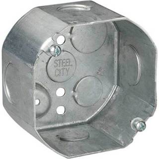 Hubbell-Raco 165 ottekantet boks 21,5 cu-in 4 i Dia X 2-1/8 i D 4 """"