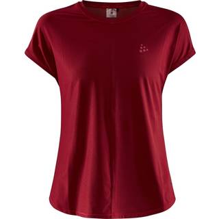 Core Charge Rib Tee W - Red
