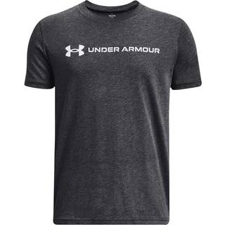 T-shirt Under Armour UA B LOGO WORDMARK SS 1380747-012 Størrelse YMD