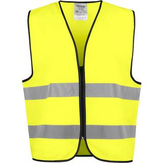 ProJob 646709 6709 vest en iso 20471 klasse 2 / Arbejdsvest yellow/black One size