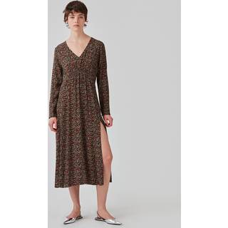 Modström FloryMD print dress - Vibrant Fall Flower - S - Kjole
